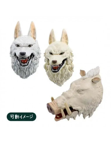 PRINCESS MONONOKE ASSORTED 3D CHARACTER MAGNET (6)