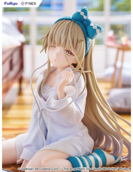 The Angel Next Door Spoils Me Rotten F:Nex PVC Statue 1/7 Mahiru Shiina Relax Ver. 14 cm