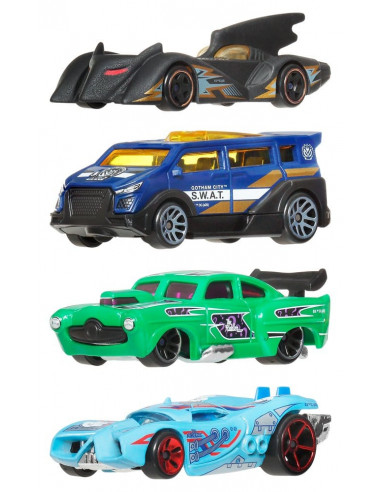 Batman Hot Wheels Silver Series Die-Cast Vehicles 1/64 979T Assortment (24)