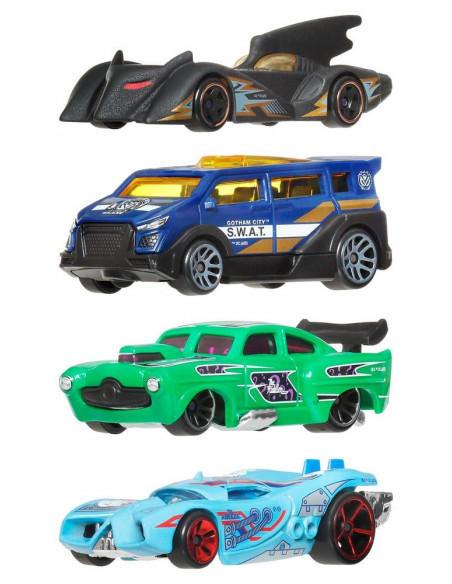 Batman Hot Wheels Silver Series Die-Cast Vehicles 1/64 979T Assortment (24)