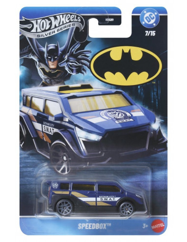 Batman Hot Wheels Silver Series Die-Cast Vehicles 1/64 979T Assortment (24)