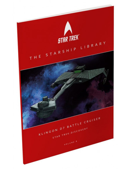 Star Trek Library Die-Cast Klingon D7 Battle Cruiser 10 cm