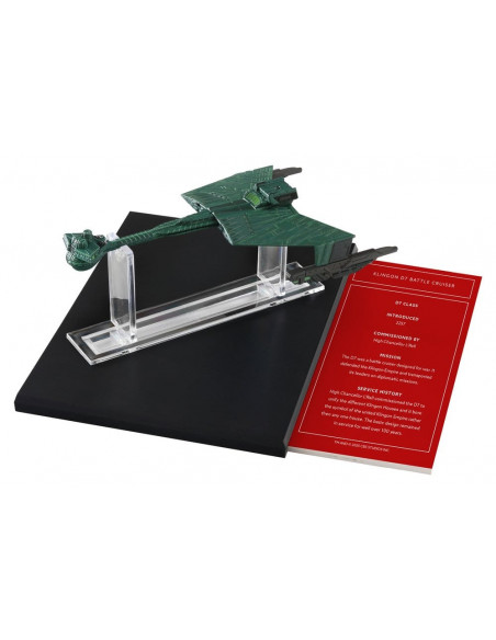 Star Trek Library Die-Cast Klingon D7 Battle Cruiser 10 cm