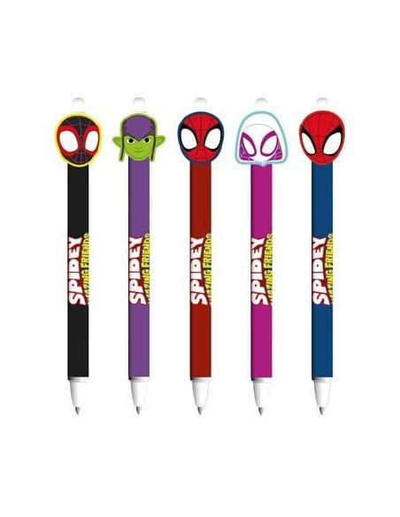 Spidey & Friends Erasable Gel Pen Friends Display (30)