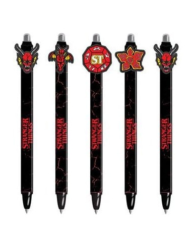 Stranger Things Erasable Gel Pen Hellfire Club Display (30)