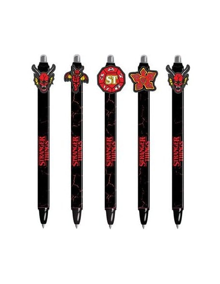 Stranger Things Erasable Gel Pen Hellfire Club Display (30)