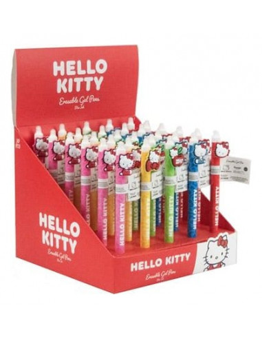 Hello Kitty Erasable Gel Pen Poses Display (30)