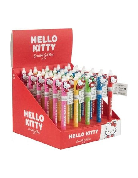 Hello Kitty Erasable Gel Pen Poses Display (30)