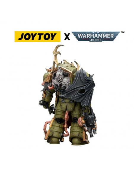 Warhammer 40,000 Action Figure Death Guard Blightlord Terminator 3 with Combi-bolter and Bubotic Blade 14 cm
