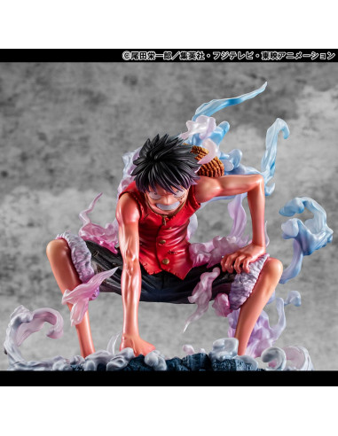 One Piece P.O.P PVC Statue Monkey D. Luffy Gear 2 Limited Edition 19 cm