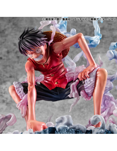 One Piece P.O.P PVC Statue Monkey D. Luffy Gear 2 Limited Edition 19 cm