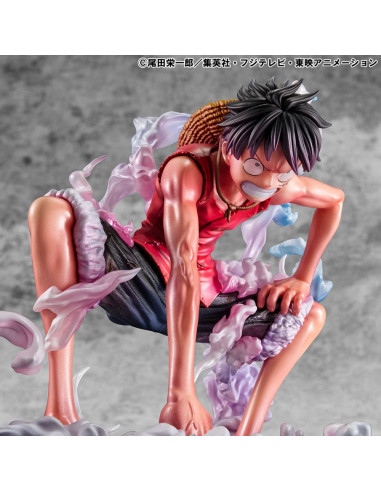 One Piece P.O.P PVC Statue Monkey D. Luffy Gear 2 Limited Edition 19 cm