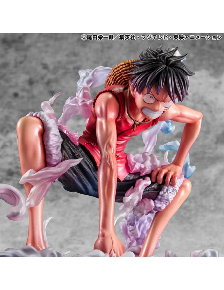 One Piece P.O.P PVC Statue Monkey D. Luffy Gear 2 Limited Edition 19 cm
