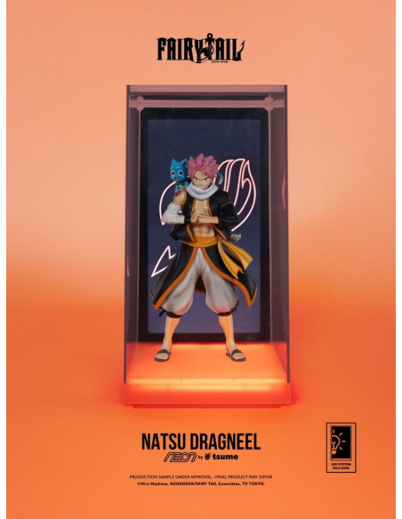 Fairy Tail Neon Figure 1/9 Natsu Dragneel 25 cm