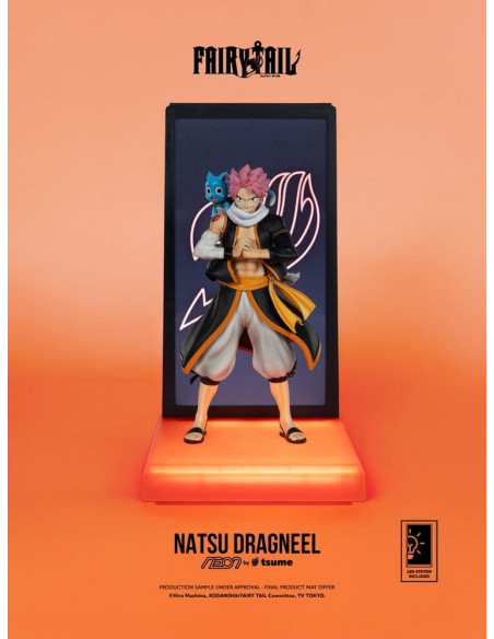 Fairy Tail Neon Figure 1/9 Natsu Dragneel 25 cm