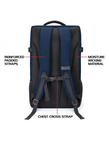 Enhance Board Game Backpack Collector's Edition Blue