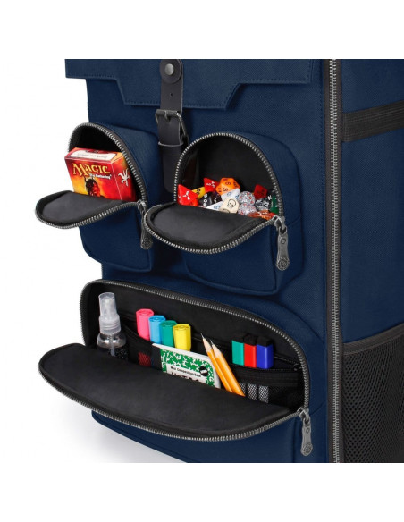Enhance Board Game Backpack Collector's Edition Blue