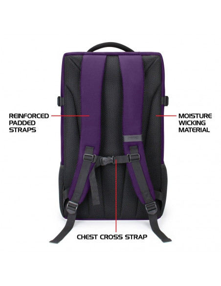 Enhance Board Game Backpack Collector's Edition Purple