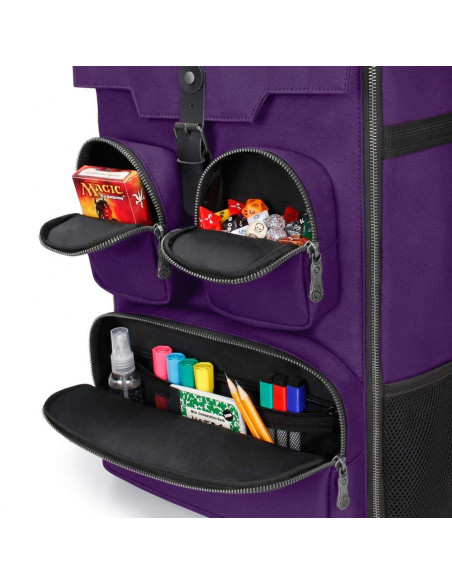 Enhance Board Game Backpack Collector's Edition Purple