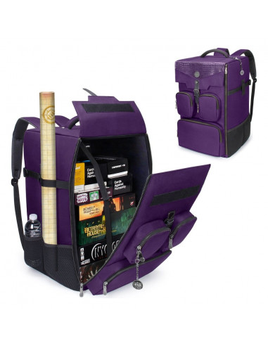 Enhance Board Game Backpack Collector's Edition Purple
