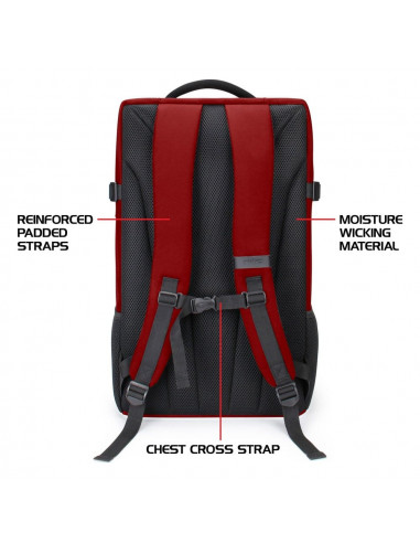Enhance Board Game Backpack Collector's Edition Red