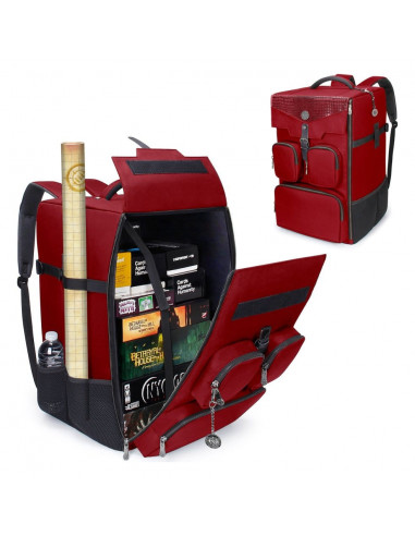 Enhance Board Game Backpack Collector's Edition Red
