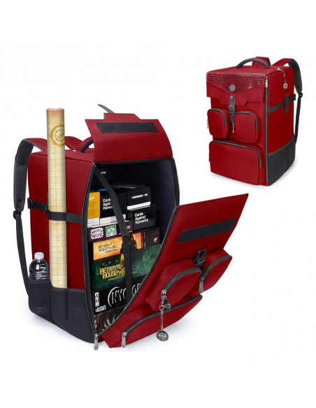 Enhance Board Game Backpack Collector's Edition Red