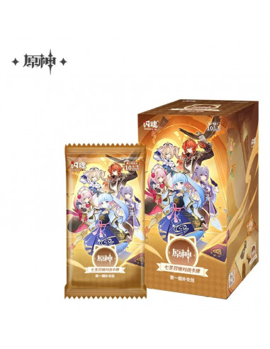 Genshin Impact Trading Card Game Series 1 Blind Box Display (18) *Chinese Version*