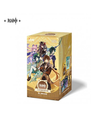 Genshin Impact Trading Card Game Series 2 Blind Box Display (18) *Chinese Version*