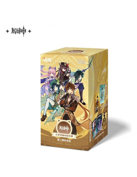 Genshin Impact Trading Card Game Series 2 Blind Box Display (18) *Chinese Version*