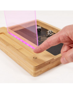 Enhance Tabletop LED Writing Board & Dice Tray Clear