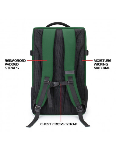 Enhance Board Game Backpack Collector's Edition Green