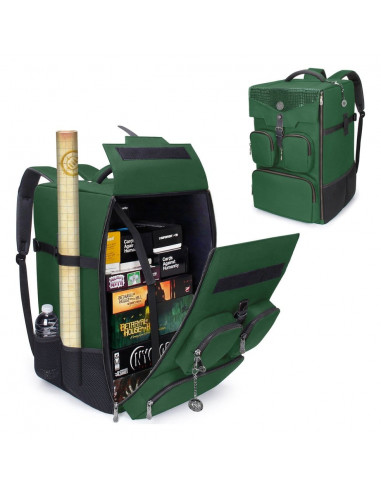 Enhance Board Game Backpack Collector's Edition Green