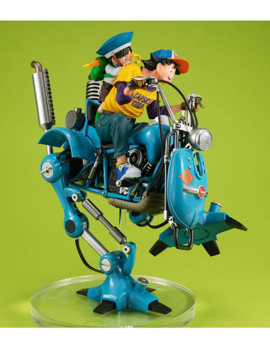 Dragonball Z Desktop Real McCoy EX PVC Diorama Son Goku & Son Gohan & Robot with two legs 20 cm