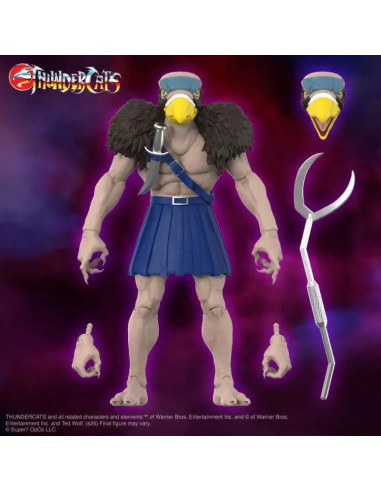 THUNDERCATS ULTIMATES! W13 VULTUREMAN ACTION FIGURE