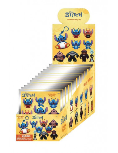 STITCH IN SPACE BAG CLIP BLIND BOX DISPLAY (24)