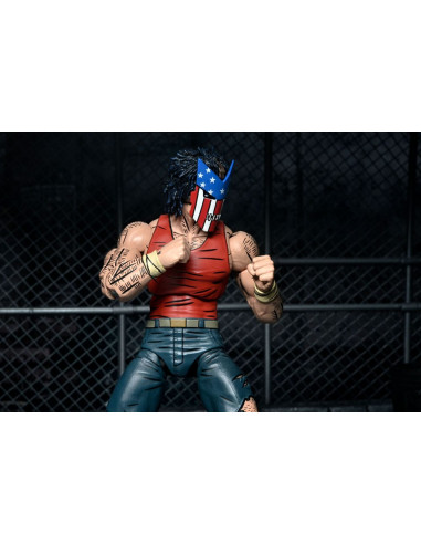 Teenage Mutant Ninja Turtles (Mirage Comics) Action Figure Ultimate Casey Jones (Bodycount) 18 cm