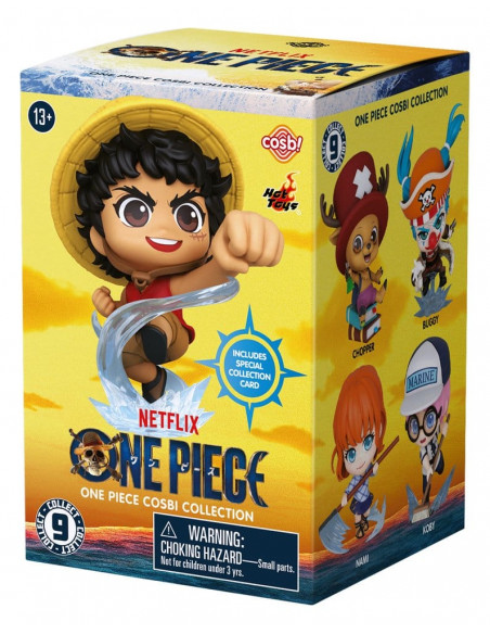 One Piece Cosbi Mini Figures 8 cm Blind Box Display (8)