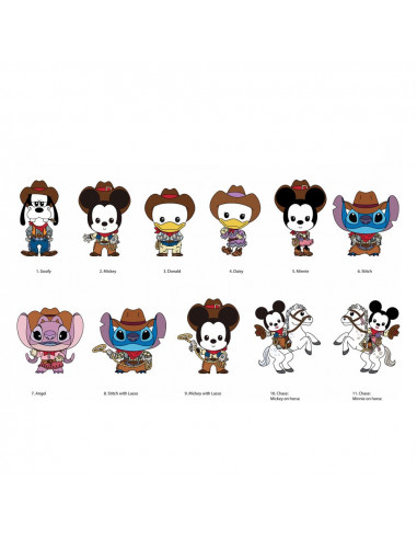 Disney Classic Western 3D Foam Bag Clips Series 72 Display (24)
