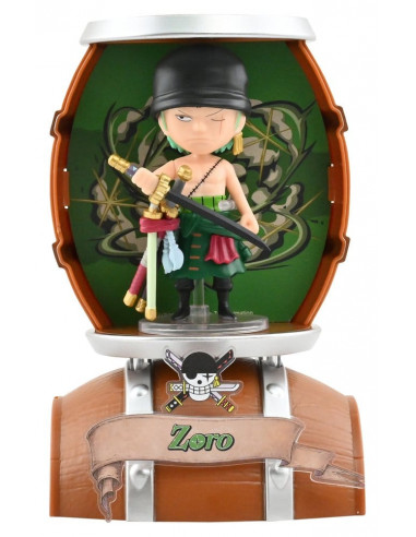 One Piece Barrel Capsule Mini Figures 9 cm Blind Box Display (6)