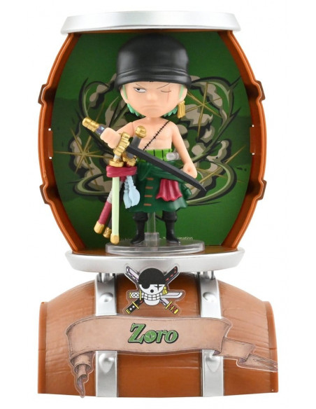 One Piece Barrel Capsule Mini Figures 9 cm Blind Box Display (6)