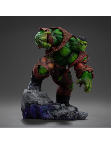 Marvel BDS Art Scale Statue 1/10 Infinity Gauntlet Hulk Diorama 25 cm