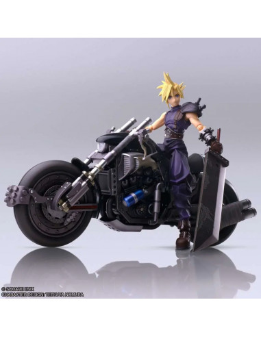 FF 7 CLOUD & HARDY DAYTONA BRING ARTS AF