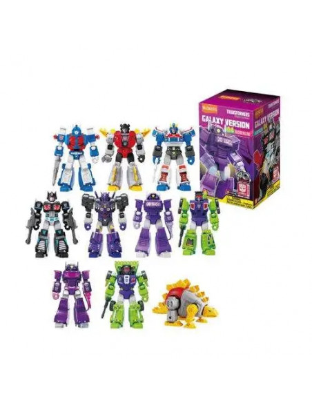 TRANSFORMERS FRACTURED SPACE TIME GALAXY VERSION 04 MODEL KIT BLIND BOX SET (9)