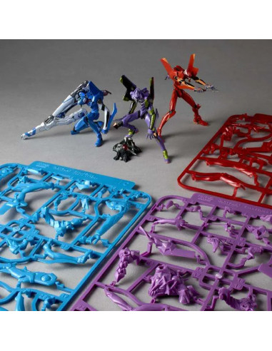 EVANGELION UNIT-01/UNIT-02/PROTO TYPE-00 ARTPLA MODEL KIT