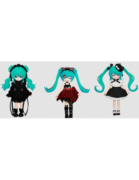 HATSUNE MIKU SONATA PROLOGUE DAALA MODE SERIES MODEL KIT BLIND BOX (6)