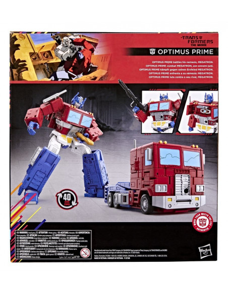 The Transformers: The Movie Studio Series Leader Class Action Figure MTMTE Collection: Optimus Prime 18 cm