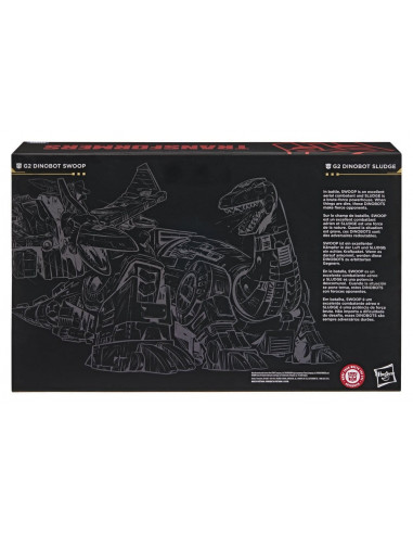 Transformers Age of the Primes Leader Class Action Figure 2-Pack G2 G2 Dinobot Swoop &amp