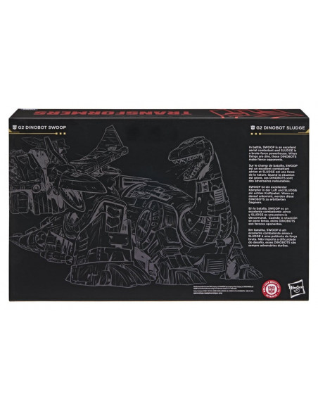Transformers Age of the Primes Leader Class Action Figure 2-Pack G2 G2 Dinobot Swoop &amp
