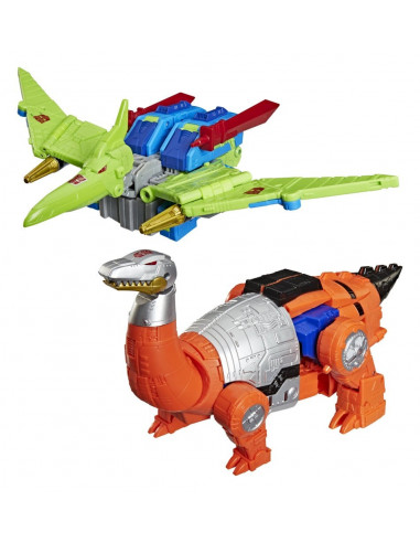 Transformers Age of the Primes Leader Class Action Figure 2-Pack G2 G2 Dinobot Swoop &amp